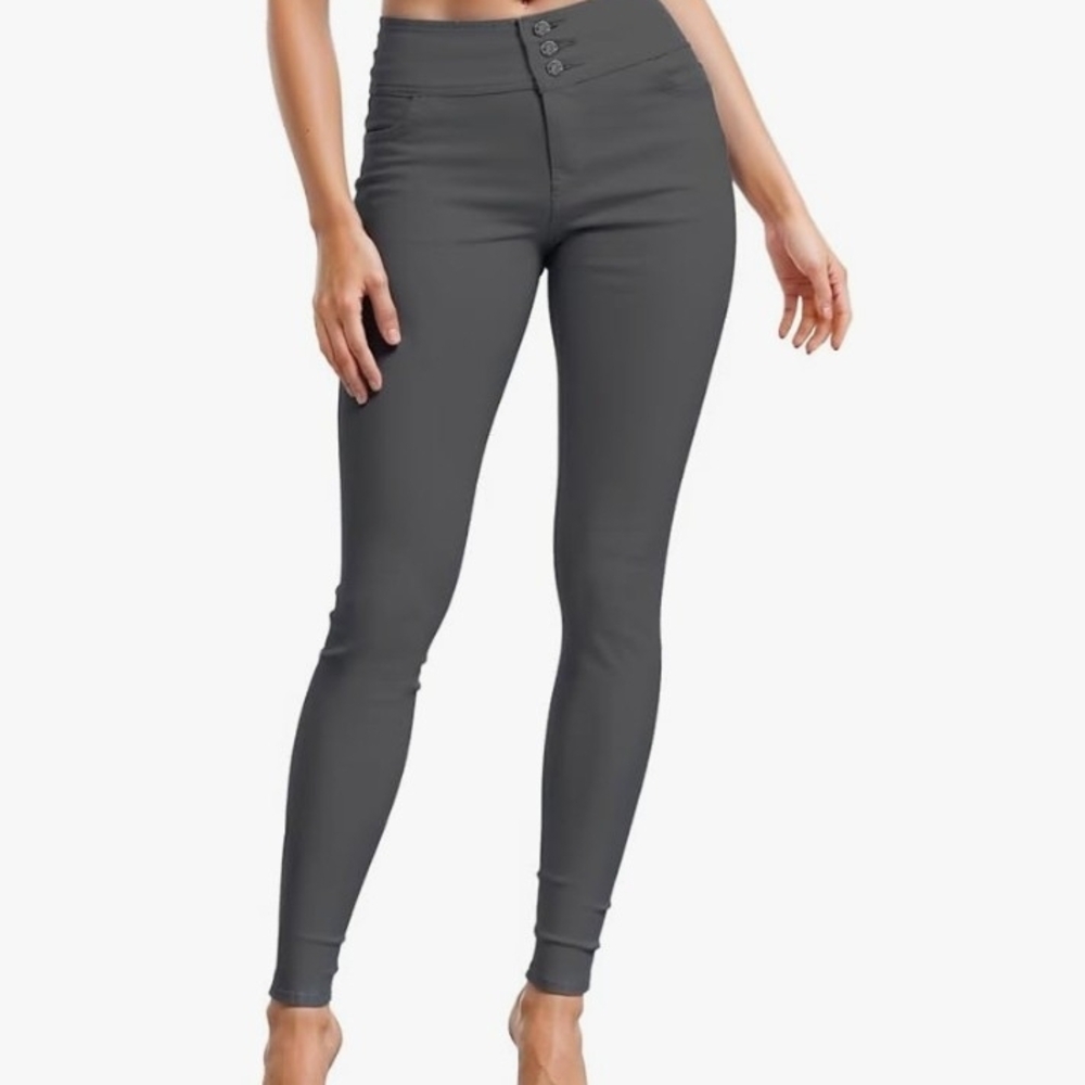 High Rise Butt Lifting Stretch Skinny Jeans Women's Size 13 Long